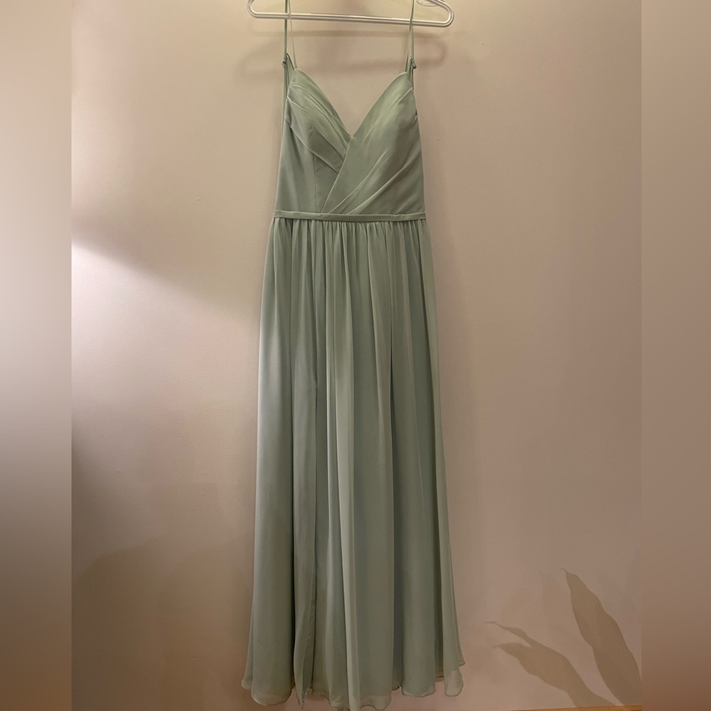 Sage Green AW Bridal Prom Dress Women’s 8